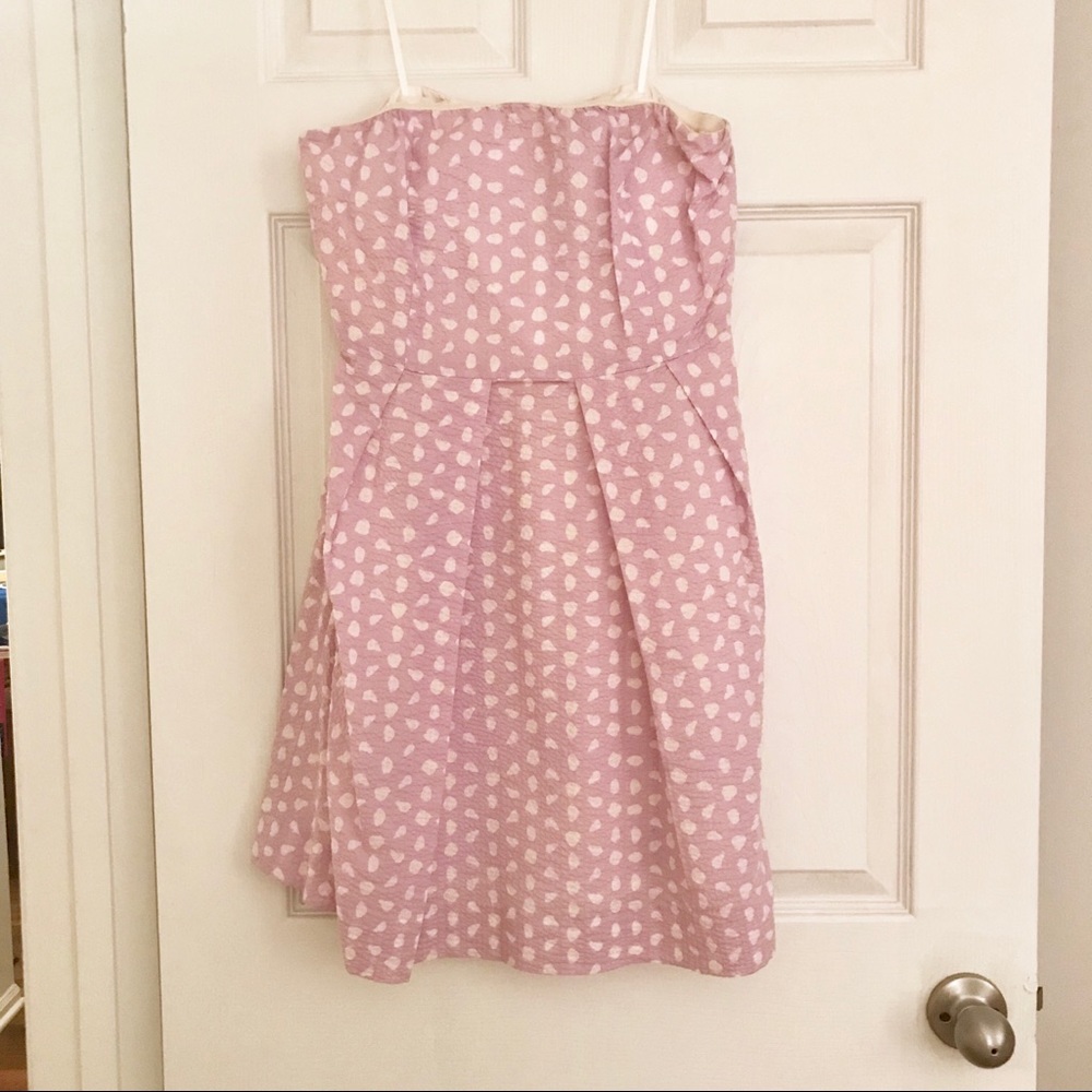 Size 8 J. Crew Lavender Lorelei Dress
